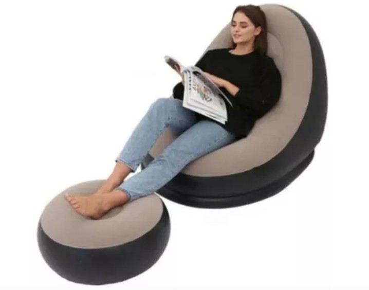 Miniatura 2 de Sillon inflable con reposapies con Bomba